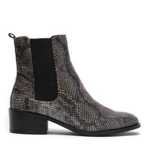 Kenneth Cole Snake Embossed Boots - Size 8